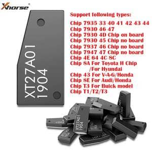 Чіп транспондерного ключа ID46 PCF7936 ID40 ID42 ID44 4D68 KD48