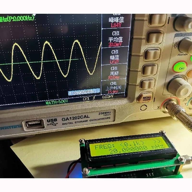 AD9834 Джерело VFO 0,05 МГц--40 МГц Просте джерело сигналу Синусоїда ...