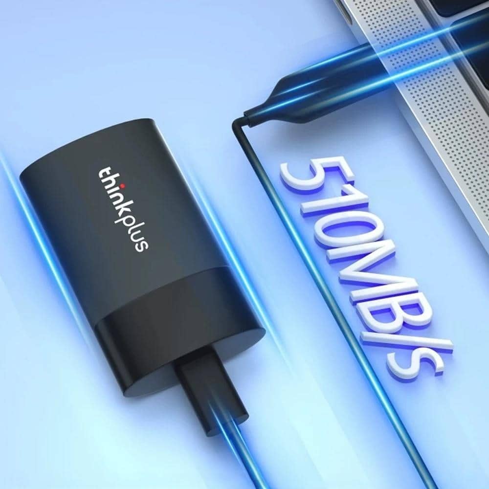 Lenovo thinkplus ポータブルSSD US202 2TB Thinkplus US202 ポータブルSSD 512GB 1TB 2TB ソリッドステート