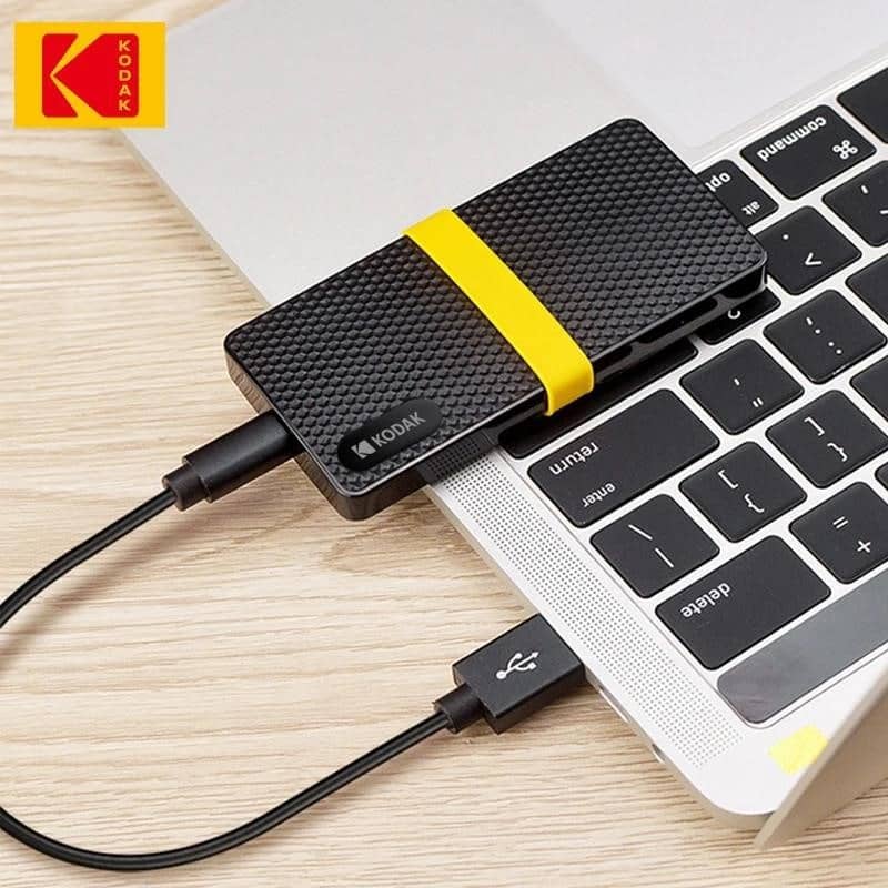 Kodak X200 Pro Portable SSD 2TB 1TB USB 3.1 Type-C Hard Disk 512GB