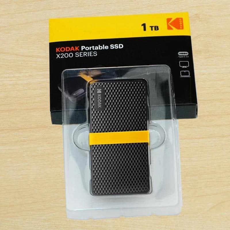 Kodak X200 Pro Portable SSD 2TB 1TB USB 3.1 Type-C Hard Disk 512GB