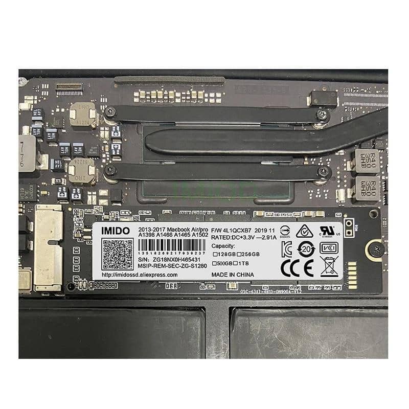Mac Book Air A1466 SSD 2017 256 ГБ 128 ГБ 1 т Також для A1466/Pro